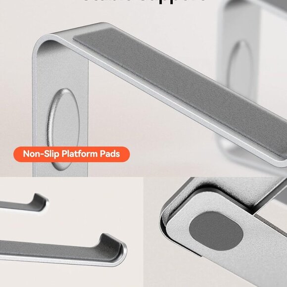 Laptop Stand for Desk, Laptop Riser Computer Stand for Laptop, Ergonomic Laptop - Picture 7 of 7